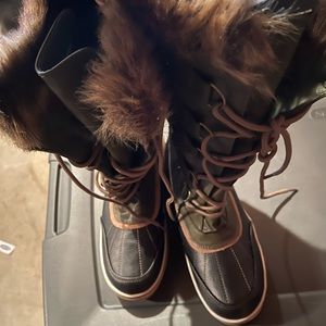 Women’s Fur Snow Boots